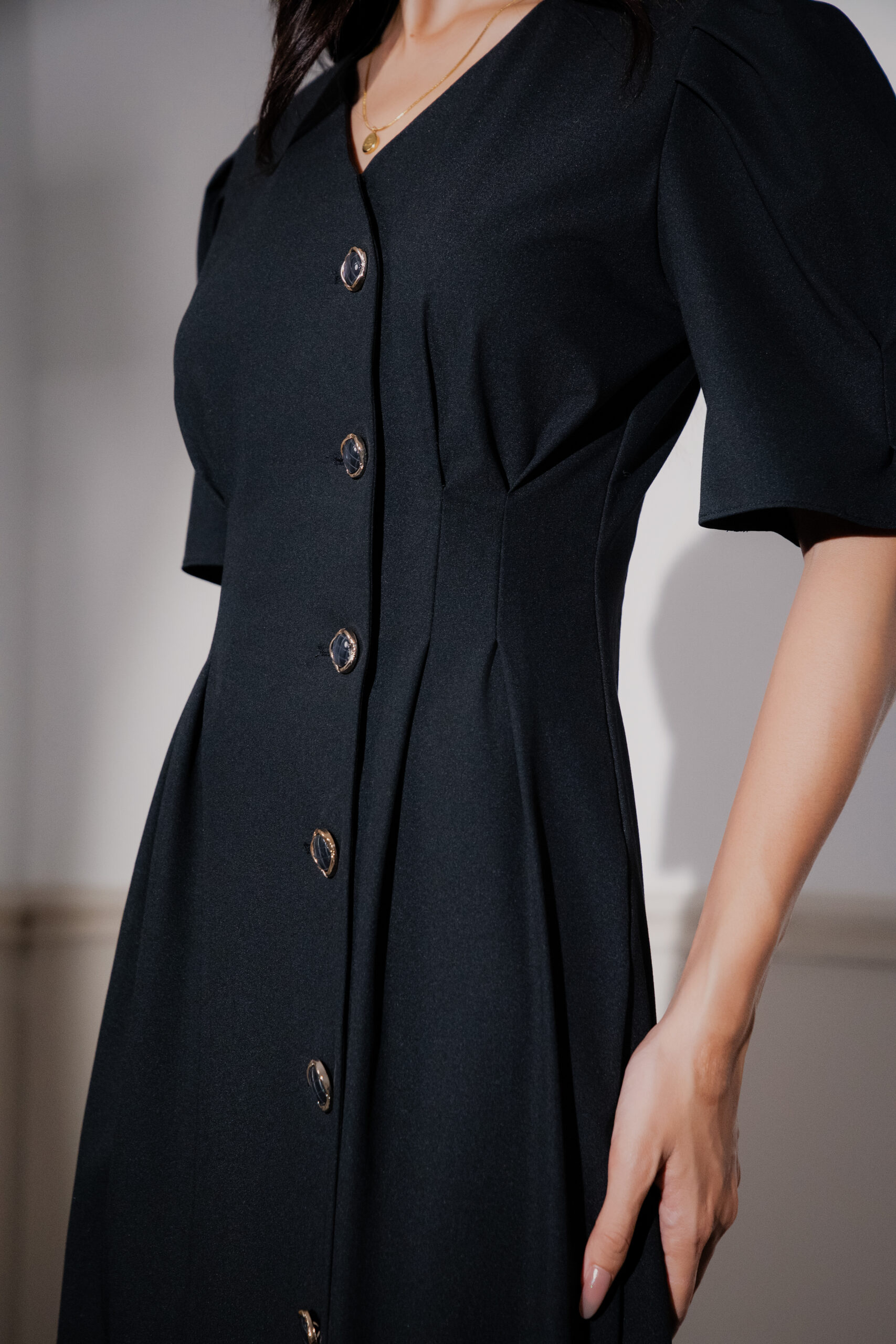 Catherine Midi Dress | Ivory