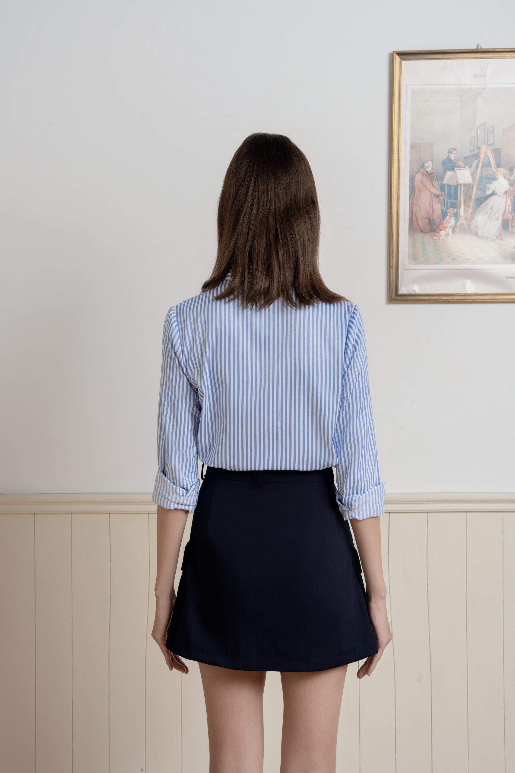 Bengal Striped Blouse | Blue